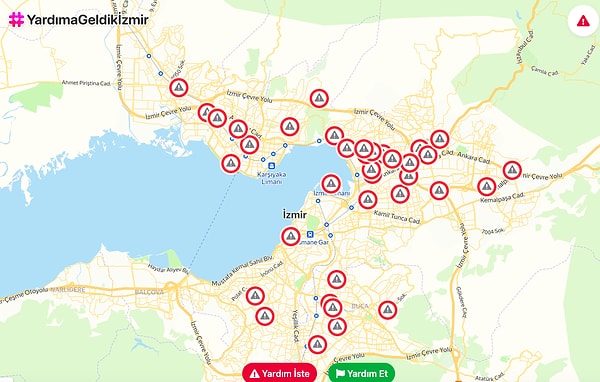 Farklı illerden yardım etmek isteyenler sisteme girerek buradan yardım edebiliyor. Öncelikli olarak yardım isteyen kişilerin ihtiyaçlarını karşılayabiliyorsunuz.