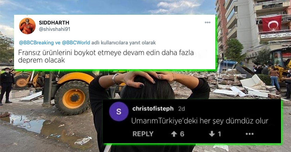 İzmir'de Gerçekleşen Depremin Ardından Uluslararası Basında Yer Alan Haberlere Gelen İnsanlık Dışı Yorumlar