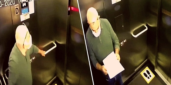 Depreme 48 Katlı Gökdelenin Asansöründe Yakalanan Adamın Korku Dolu Anları!