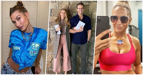 Sosyal Medya Hesaplarında Yaptıkları Paylaşımlarla Amerika'daki Seçimlerde Tarafını Açık Açık Belli Eden Ünlüler