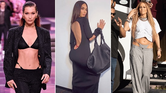 Нравится нам это или нет, но тренд с выглядывающими стрингами вернулся в моду