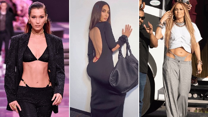 Нравится нам это или нет, но тренд с выглядывающими стрингами вернулся в моду