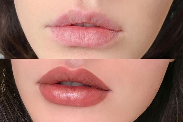 Günümüzde çok doğal şekilde yapılan kalıcı dudak renklendirmeyi dudak rengi ten rengiyle hemen hemen aynı olan ve yüzü çok solgun görünen kişiler düşünebilir.