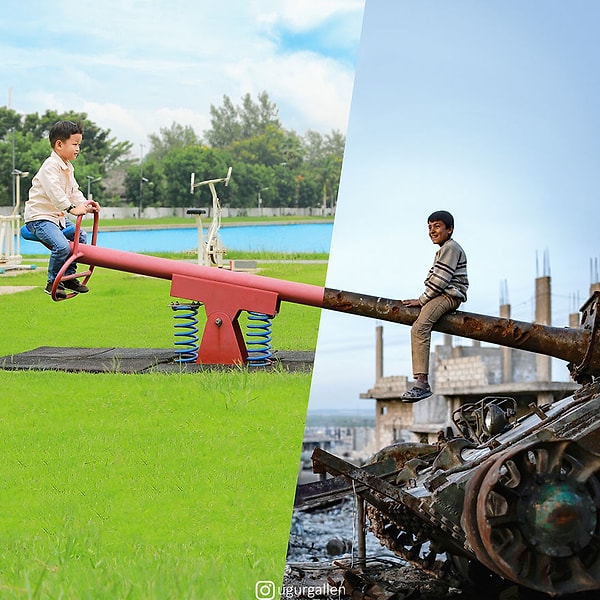 4. Дети - прежде всего дети - качели