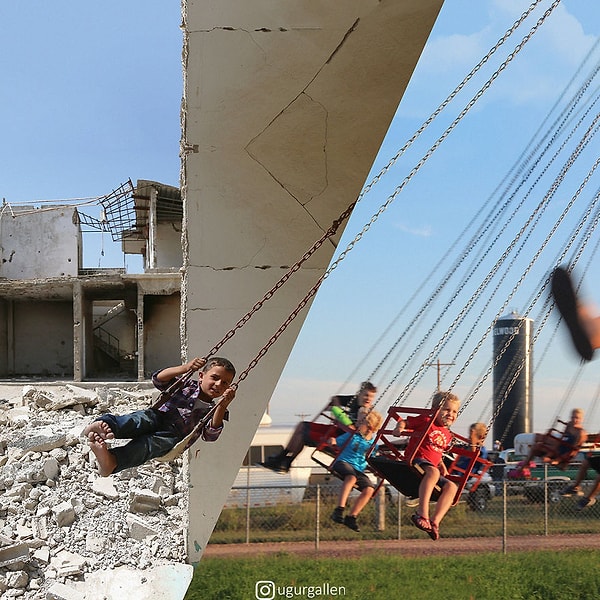 11. Дети - прежде всего дети - качели