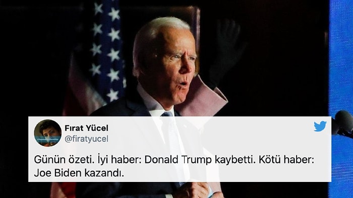 ABD Seçimlerine Biz de Dahil Olduk: Sosyal Medyadan Joe Biden'in Zaferine Gelen Yorumlar