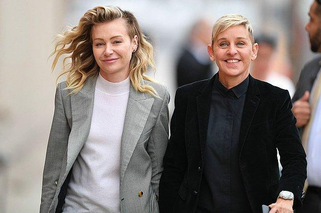 6. Ellen DeGeneres ve Portia de Rossi / 540 milyon $
