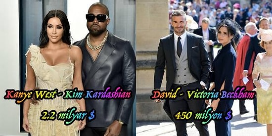 Biraz Çenemizi Yoralım! Her Geçen Gün Servetlerine Servet Katan Dünyanın En Zengin 19 Ünlü Çifti