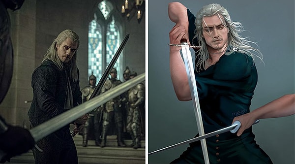 17. Геральт "Ведьмак"