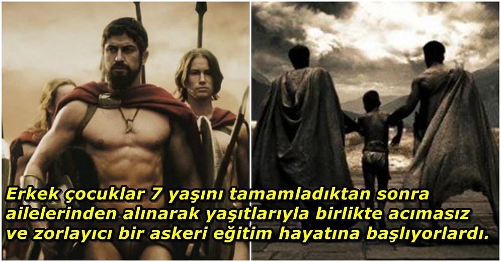 "Çocukların Eline Bir Kılıç Verilerek Düşman Bölgesine Bırakılıyordu!" Filmlere Konu Olan Sparta Askerlerinin Akılalmaz Eğitim Süreci