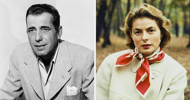 12. Humphrey Bogart ve Ingrid Bergman?
