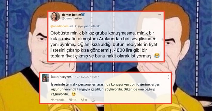 Kulak Misafiri Oldukları İbretlik Diyalogları Paylaşıp Bizi de Şoktan Şoka Sokmayı Başaran Takipçilerimiz