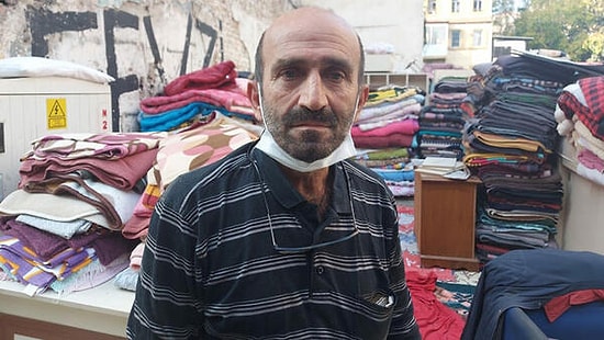 Depremzedelerin Battaniyelerini Satan Kişi Hurdacı Çıktı: 'Halkın Hizmetine Sunuyorum'