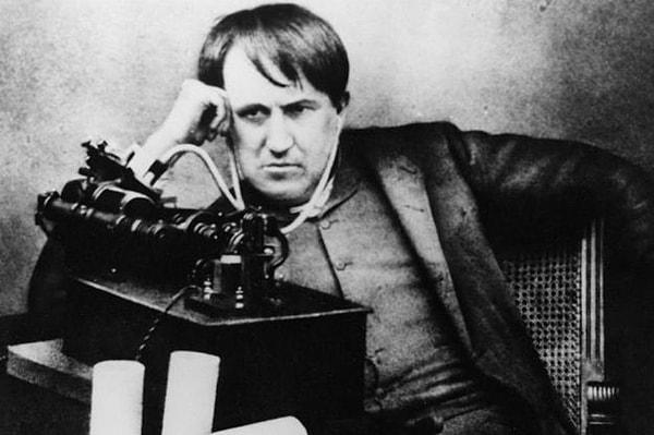 Telefonları açtığımızda sarf edilen alonun kaynağı olan sözcük "Hello", Edison'un icadı.