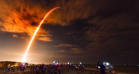 NASA 4 Astronotu Taşıyan SpaceX'e Ait Uzay Aracını Fırlattı