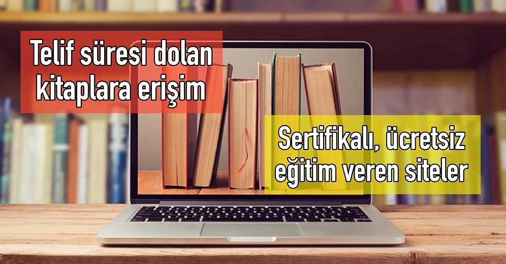 Pandemi Sürecini Verimli Geçirmek İsteyenlerin Yararlanabileceği Ücretsiz Çevrimiçi Kütüphane, Arşiv ve Sertifikalı Eğitimler