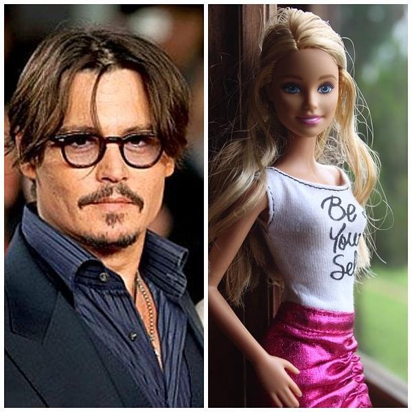 8. Johnny Depp: Özgün Barbie koleksiyonu