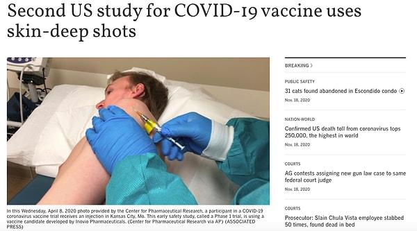Ayrıca fotoğraf Küba'da değil, Amerika'da COVID-19 aşı denemeleri sırasında çekilmiş. Yorum sizin...