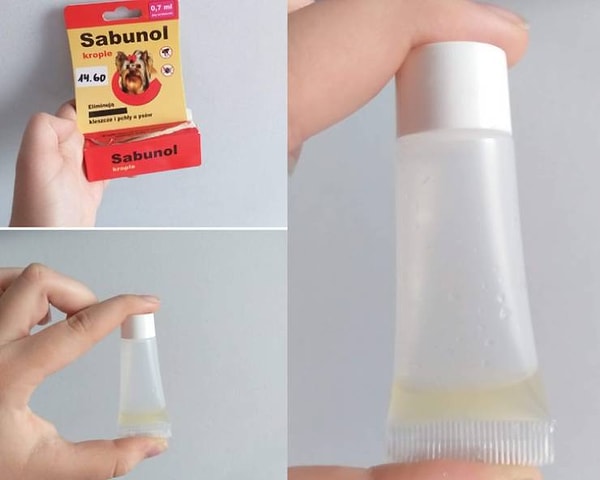 4. "Как вам тюбик с 0,7 мл средства от блох и клещей?"