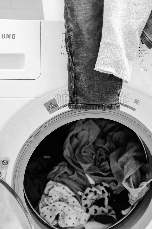 Çamaşır makinesini tıka basa doldurmayın!