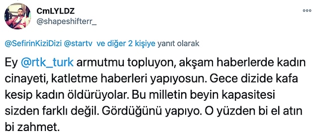 Tabii işin bir de RTÜK ayağı var.