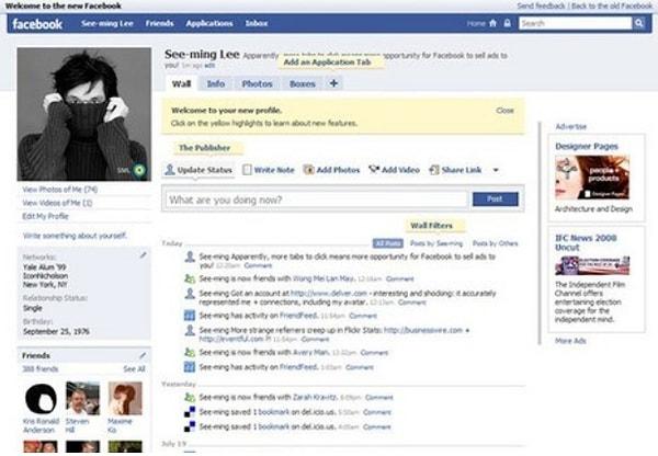 Facebook 2008