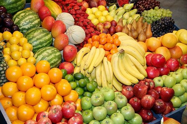 5. Meyve sebzeyi kilolarca almak.