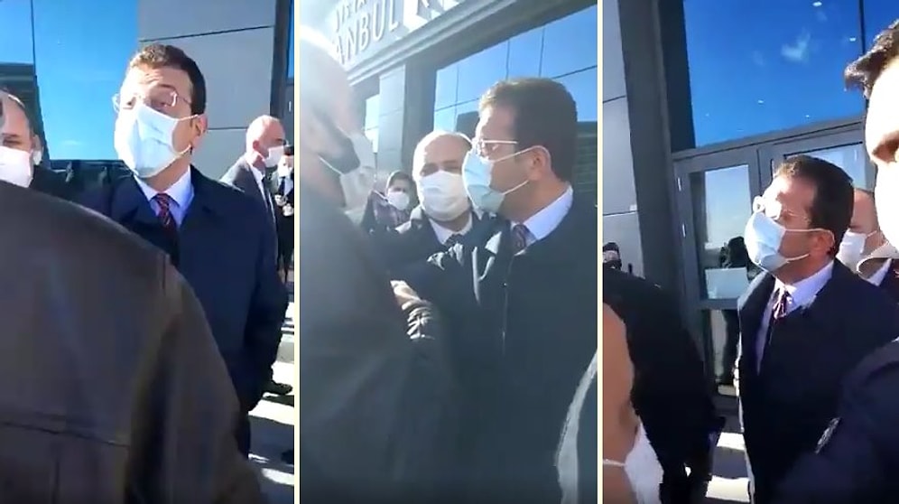 UKOME Toplantısı Öncesi Taksicilerle Gergin Anlar Yaşayan Ekrem İmamoğlu Yuhalandı: 'Hanginiz Yuhaladı?'