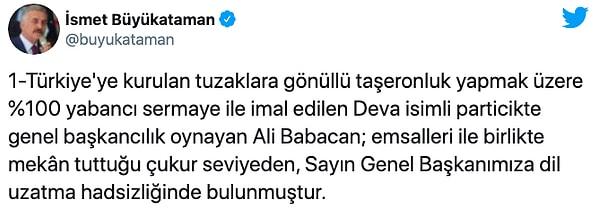 MHP'li Ataman'ın yanıtları şöyle: