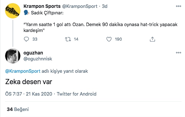 1. Futbolcunun maks zeka seviyesi bu kadar olmalı...