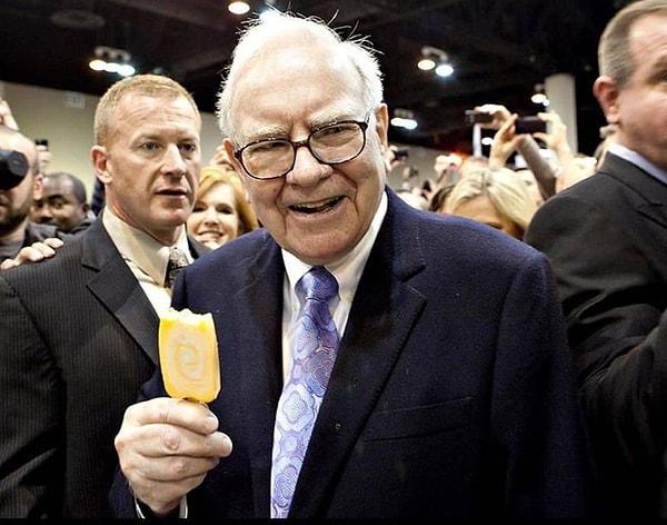 4. Buffett 6 yaşındaki bir çocuk gibi beslenmektedir.
