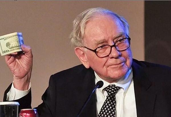 6. 2013 yılında  Buffett günde 37 milyon dolar kazanmıştır.