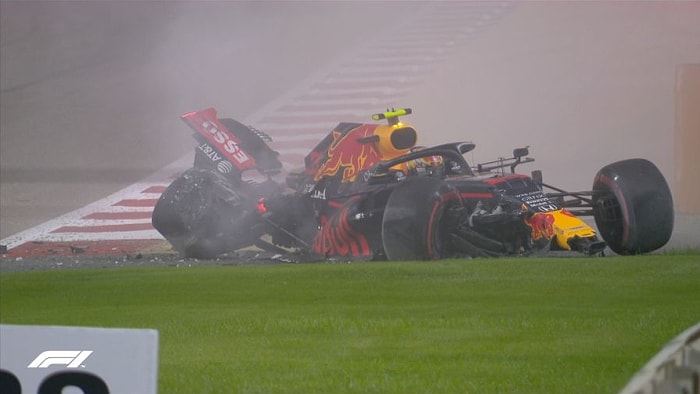 Formula 1'de Korkunç Kaza: Romain Grosjean'in Aracı Adeta İnfilak Etti