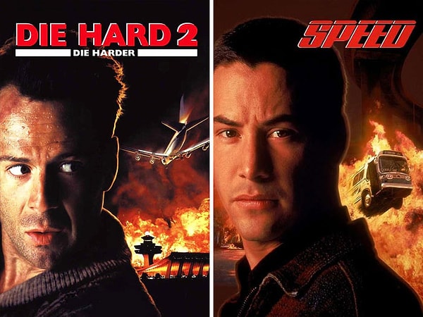 3. Крепкий орешек 2 (1990) и Скорость (1994)