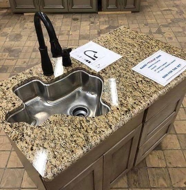 4. Попробуйте-ка помыть противень в такой раковине!