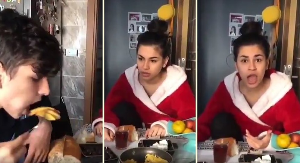 Kardeşinin Yemek Yeme Şeklinden Midesinin Bulandığını Söyleyen Ablanın İsyan Ettiği Anlar
