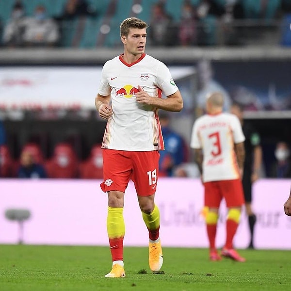 Alexander Sörloth, RB Leipzig formasıyla ilk golünü Başakşehir'e karşı attı.