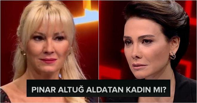 Jülide Ateş'in Programına Konuk Olan Pınar Altuğ'dan 'Aldatan Kadın mısınız?' Sorusuna Sert Çıkış: 'Sana ne? Kime ne?'