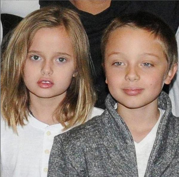 5. Knox Jolie Pitt ve Vivienne Jolie Pitt