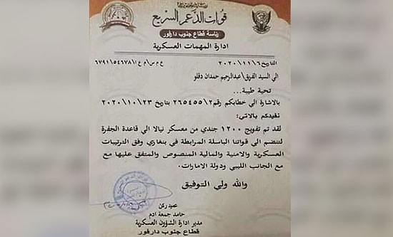 Libya'daki Gizli Pazarlığı Ortaya Çıkaran Mektup