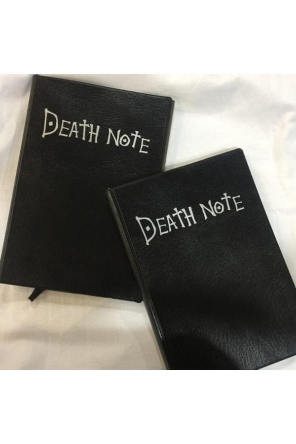 16. Death Note animesini izlemeye doyamayanlar bu deftere bayılacak.