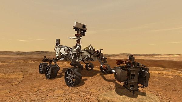 4. NASA'nın 2020'de Mars için planladığı birçok görev hayata geçti.