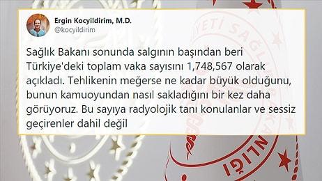 Türkiye, İlk Kez Açıklanan Toplam Vaka Sayısıyla Birlikte Dünya Sıralamasında 8'inci Sıraya Oturdu