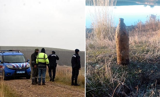 Edirne'de Balkan Savaşlarından Kalan Top Mermisi Bulundu