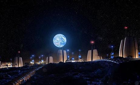 Avrupa Uzay Ajansı Paylaştı: Ay'a Kurulacak Evler Nasıl Olacak?