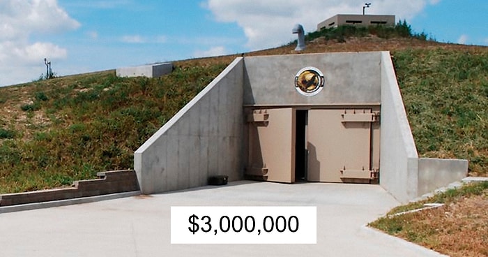 Загляните в роскошный бункер стоимостью в 3 миллиона долларов, помещающий 75 человек, и способный выдержать даже ядерный взрыв