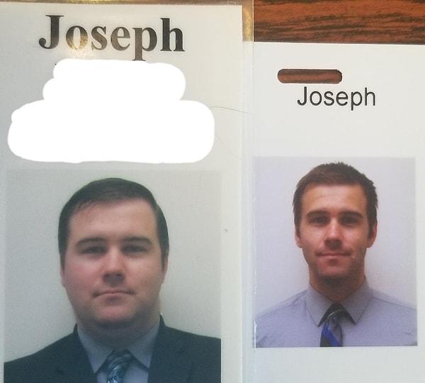 20. "Bugün yeni kimlik kartımı aldım. Soldaki 2017 Kasım."