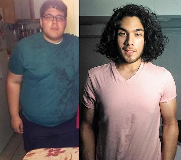 26. "122 kilodan 72 kiloya (2 yılda). Biraz uzun sürdü ama gurur duyuyorum."