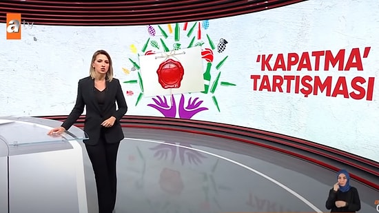 Logosuna Mermi ve Bomba Yerleştirdi: HDP, ATV Hakkında Suç Duyurusunda Bulundu