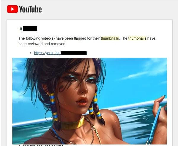 Geçtiğimiz günlerde, Overwatch oyununu oynadığı canlı yayında, kapak fotoğrafına oyundan bir karakterin 'seksi' halini koyan bir YouTuber'ın kanalı kapatıldı.